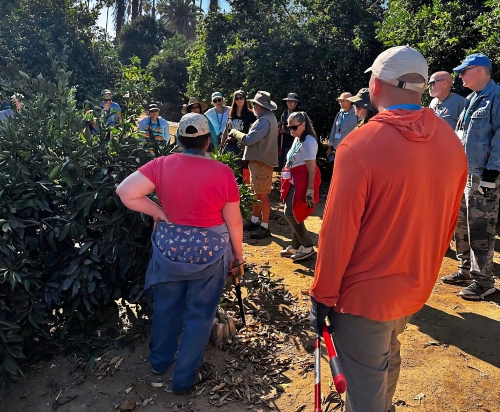 562367612_1221572586669739_8256483385047244932_n - California Farmers Market Collective People listening to Master Gardiners