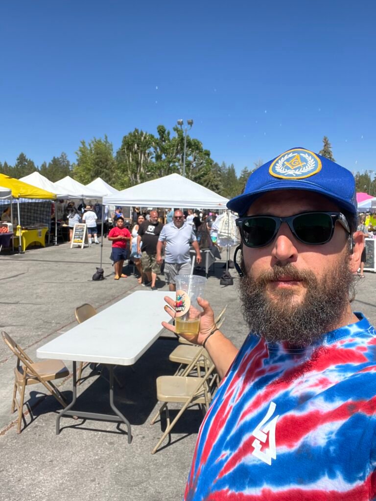 Alexander at the Farmers Market