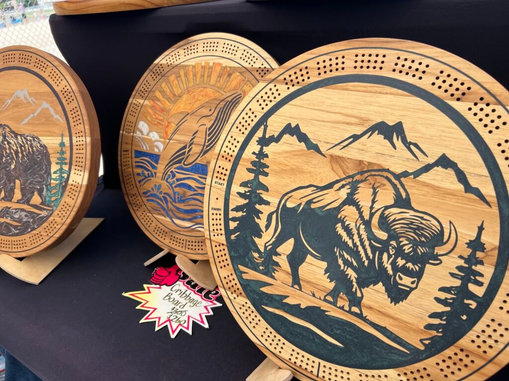 Wood Carvings at the Farmers Market