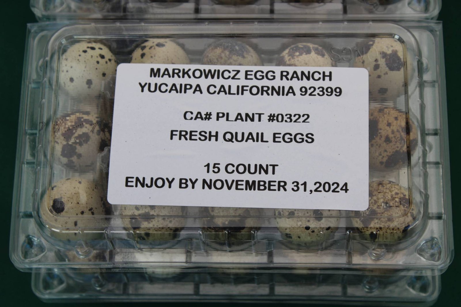 Qauil Eggs